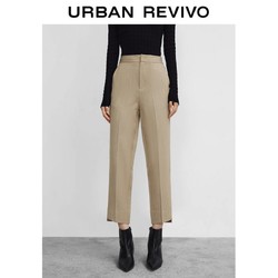 URBAN REVIVO 女士休闲裤 WG41R6EE2000