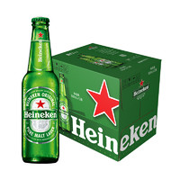 Heineken 喜力 经典 国际拉格 11.4度 广州产 啤酒 500ml*12瓶 整箱装 新老包装随机发