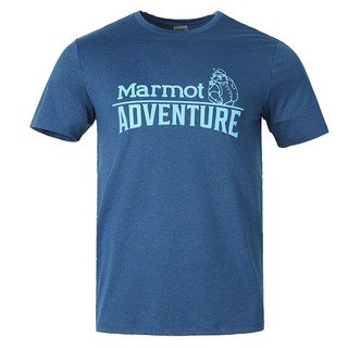Marmot 土拨鼠 男款速干棉感T恤 N53360