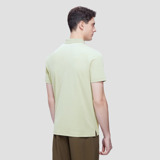 DESCENTE迪桑特 TRAINING系列 男子 短袖POLO衫 D3291TPS91C BE-米白色 2XL(185/104A)