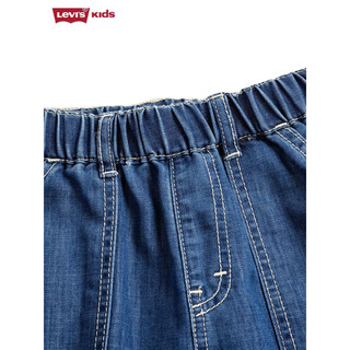 Levi's李维斯童装夏季新款男童牛仔裤儿童休闲工装裤 湖灰蓝 160/69(XL)