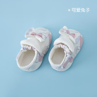 拉夏莉亚婴儿鞋0一3月宝宝鞋子新生儿软底步前鞋不掉鞋春秋外出棉鞋手工夏