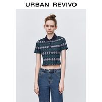 URBAN REVIVO 女士学院POLO衫 WU35S4NF2001