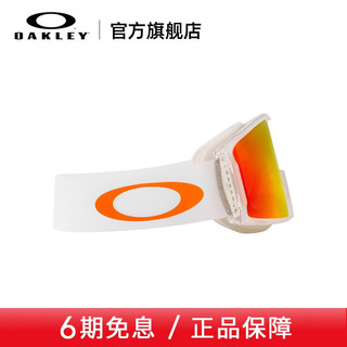 OAKLEY 欧克利潮流新品雪镜谱锐智护目镜LINE MINER LOO7070 谱锐智火红色/镀膜0OO7070-53