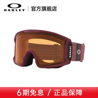 OAKLEY 欧克利潮流新品雪镜谱锐智护目镜LINE MINER LOO7070 普锐智橙色0OO7070-61