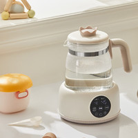 美的（Midea）恒温水壶恒温壶调奶器婴儿冲泡奶粉机热水壶温奶暖奶器1.2L小皇冠 配炖盅+暖奶器