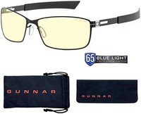 GUNNAR 光纳 Vayper VAY-00101 防蓝光电脑护目平光眼镜 玛瑙黑色镜框琥珀色镜片