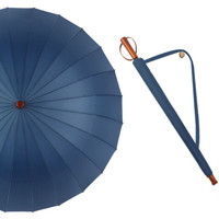Neyankex 24骨三折晴雨伞 藏青色