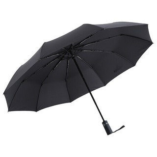 MAYDU 美度 M3351 10骨三折晴雨伞 黑色