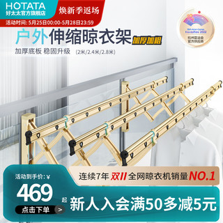 HOTATA 好太太 D-610 伸缩式晾衣架