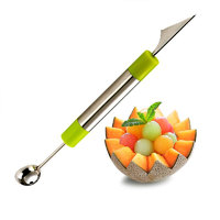 欧橡（OAK）不锈钢冰淇淋勺挖球器雪糕勺水果西瓜勺挖球勺子拼盘雕花刀C1265