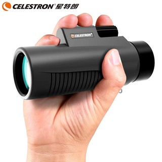 美国星特朗CELESTRON 博越系列 单筒望远镜8x32充氮防水高清高倍微光夜视单筒手持望眼镜 经典黑