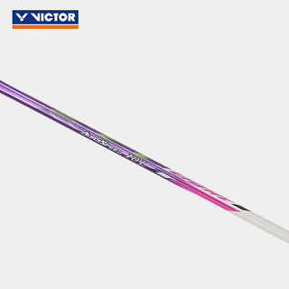 VICTOR威克多胜利9500羽毛球拍单拍全碳素攻守兼备平衡耐打入门挑战者 ARS-10L深紫罗兰色6U