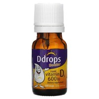 Ddrops 液体维生素D3 600国际单位 2.8ml