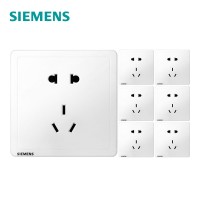 SIEMENS 西门子 致典系列 五孔插座10只装