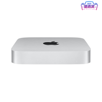 Apple 苹果 Mac mini 2023款 迷你台式机 银色（M2 8+10核、核芯显卡、8GB、256GB SSD、MMFJ3CH/A）