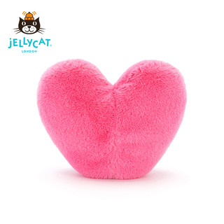 jELLYCAT 邦尼兔 A6HPH 趣味爱心毛绒玩具 桃红色 17cm