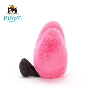 jELLYCAT 邦尼兔 A6HPH 趣味爱心毛绒玩具 桃红色 17cm