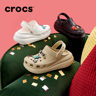 crocs 卡骆驰 白敬亭同款Crocs卡骆驰泡芙洞洞鞋男户外沙滩鞋女鞋|207521