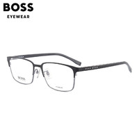 HUGO BOSS 眼镜框男时尚商务眼镜架经典黑框眼镜可配近视镜片0808