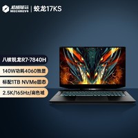 机械革命 蛟龙17KS 17.3英寸游戏本（R7-7840H、16GB、1TB、RTX 4060）