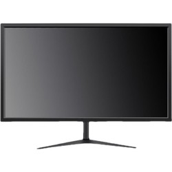 SANSUI 山水 办公监控电脑显示器24英寸屏幕 24英寸直面窄边75hz黑色