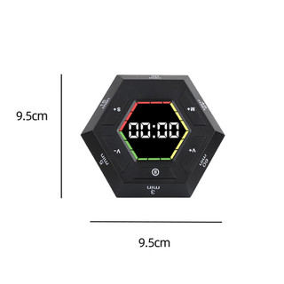 欧橡（OAK）计时器时间管理器定时学习翻转倒计时提醒厨房磁吸时间小方 C1259