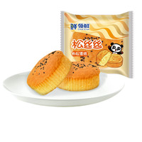 盼盼领鲜 天然酵母蛋奶味面包75g 休闲食品蛋糕早餐下午茶 松松肉松蛋糕（肉松味）80g*8袋