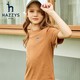 HAZZYS 哈吉斯 品牌童装 男女童短袖T恤