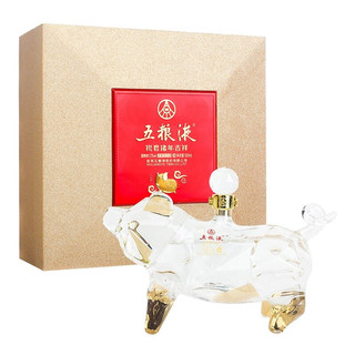 WULIANGYE 五粮液 生肖纪念酒 祝君猪年吉祥 52%vol 浓香型白酒 500ml 单瓶装