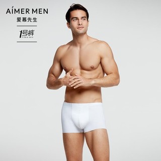 AIMER MEN 爱慕先生 男士内裤1号裤莫代尔平角裤NS23V81