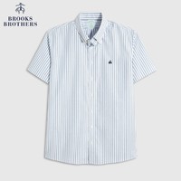 Brooks Brothers 男士短袖衬衫 BB100200375N2