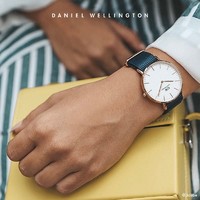 Daniel Wellington CLASSIC系列 男士石英表 Classic Cornwall 40mm