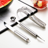 全适 水果分割器 拼盘工具 多功能切苹果切西瓜挖球器 西瓜刀 雕花刀