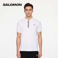 salomon 萨洛蒙 男子短袖POLO衫T恤透气都市休闲商务复古简约舒适