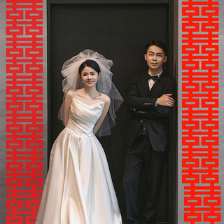 狮洛德2.3米超长条喜字网红结婚房装饰布置女方小红书拍照订婚背景墙1条