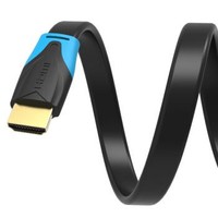 VENTION 威迅 HDMI线 数字高清线3D视频线工程级扁线 电脑接电视投影仪连接线 5米VAA-B02-L500