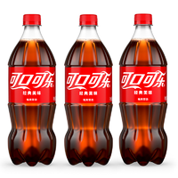 可口可乐 2瓶可口可乐雪碧网红大瓶装碳酸饮料888ml