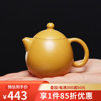 尊壶紫砂壶龙旦茶壶手工茶具小号原矿黄金段泥礼盒装泡茶器 茶域 龙旦 黄金段100cc9孔