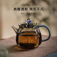 忆壶茶（YIHUTEA）泡茶壶耐高温加厚带把手茶水壶花茶壶梅花小壶功夫茶具