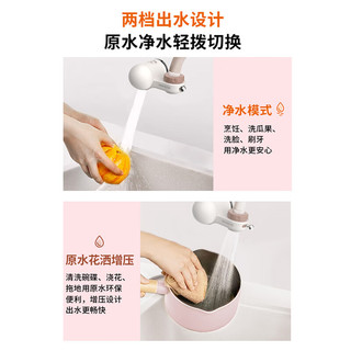 九阳（Joyoung）净水器水龙头台式前置机家用厨房过滤器自来水可视化可清洗滤芯