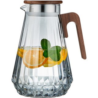 美斯尼玻璃冷水壶耐高温家用大容量凉水杯泡茶壶夏季凉水壶套装
