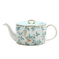 SDX16点骨瓷英式下午茶茶具欧式陶瓷咖啡杯咖啡具礼品春日茶园 春日茶园茶壶