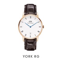 百亿补贴：Daniel Wellington DAPPER系列 女士腕表 YORK RG