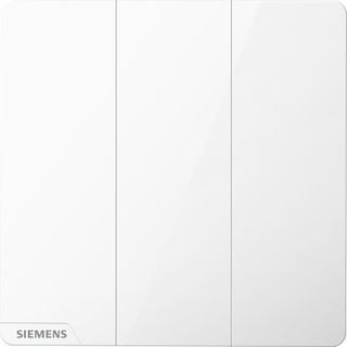 PLUS会员：SIEMENS 西门子 皓彩系列 三开单控开关