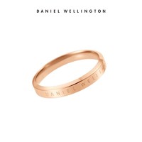 Daniel Wellington Classic系列 中性经典戒指 56mm 玫瑰金色 DW00400019