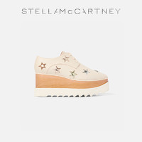 STELLA McCARTNEY 斯特拉·麦卡特尼 [ELYSE]Stella McCartney星星松糕鞋白色增高单鞋女休闲厚底鞋