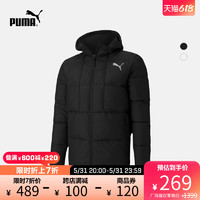 PUMA彪马官方outlets 男子保暖连帽羽绒服外套GOOSE DOWN 585534