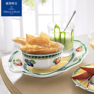 德国唯宝 Villeroy&Boch）法式花园系列 家用精细陶瓷餐具套装 欧式盘子 精致碗碟 乔迁礼物 法式花园二人套装 A