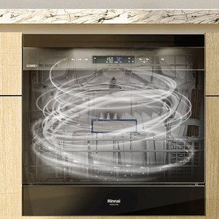 Rinnai 林内 WQD8-M1GB 嵌入式洗碗机 8套 黑色